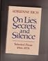 On Lies, Secrets, and Silence: Selected Prose 1966 - 1978