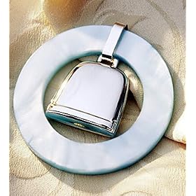 Baby Blue Baby Rattle Sterling Silver 2005B-E by 