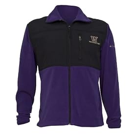 Buy Columbia Washington Huskies Fastbreak Full Zip Fleece Jacket