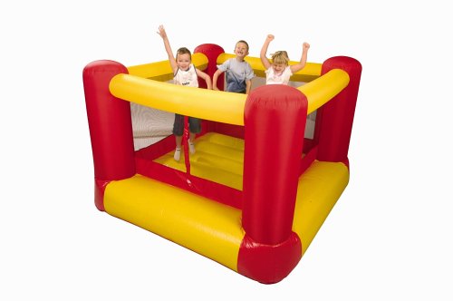 Childrens Toyshop  Toys : Fabric Bouncy Castle with Pump