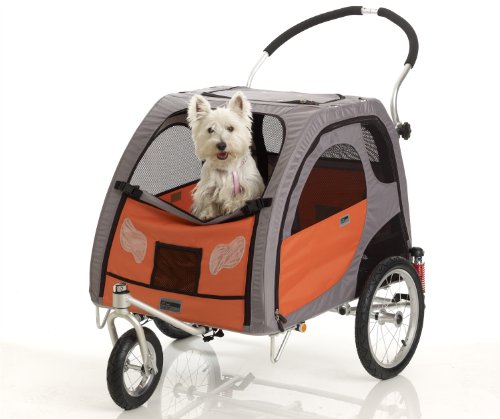 Petego Stroller Conversion Kit for Comfort Wagon Pet Bicycle Trailer, Large