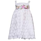Infant Baby Girls WHITE FLORAL Easter Dress EMILY ROSE Spring 24M