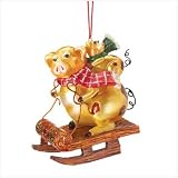 GOLDEN PIGS TREE ORNAMENT CHRISTMAS DECORATIONS XMAS 41YCMzgzvGL. SL160 GOLDEN PIGS TREE ORNAMENT CHRISTMAS DECORATIONS XMAS