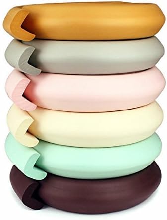 Umin® Extra Thick Premium High Density Furniture Table Edge Protectors Foam Baby Safety Bumper Guard 2 Meters (6.5 Ft) Gray