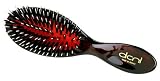 The DCNL K80003 Brosse Purse Tortoise Porcupine Red Cushion Brush