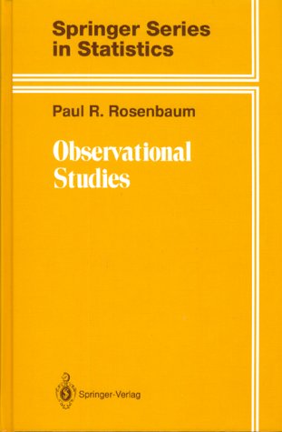 observational studies springer series in statistics