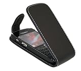 iTALKonline BLACK FlipMatic Easy Clip On Vertical Flip Pouch Case Cover wit ....