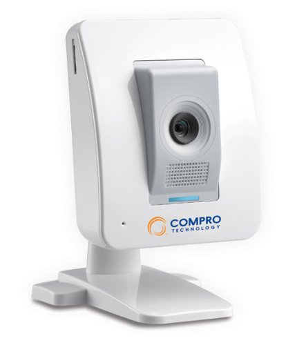 Compro IP55 MPEG4 Megapixel/HD Daytime Network Camera powered by Seedonk with iPhone and Android Apps