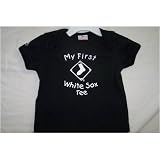 Chicago White Sox Newborn "My First Tee" by Majestic Athletic - Black 6-9 Months