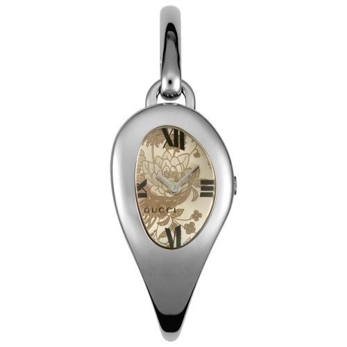 Gucci 103 Horsebit Silver/Champagne Regular Watch YA103522