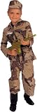 Child Large (Size 12-14, 8-10 Yrs) Special Forces Costume (Weapon not included)