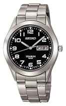Men's watches special offers - Seiko Men's Titanium Watch #SGG711 :  seiko mens watch