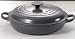 Le Creuset Cast Iron Shallow Casserole, Granite, 30 cm