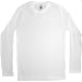 KIDS Baby Rib Long Sleeve T-Shirt, White, 2
