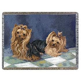 Yorkie Throw