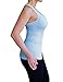 NOTOE Solid Color Athleisure Activewear Ribbed Racerback Seamless Tank Top