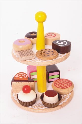 Childrens Toyshop  Toys : VOILA Cake Stand (Wood)