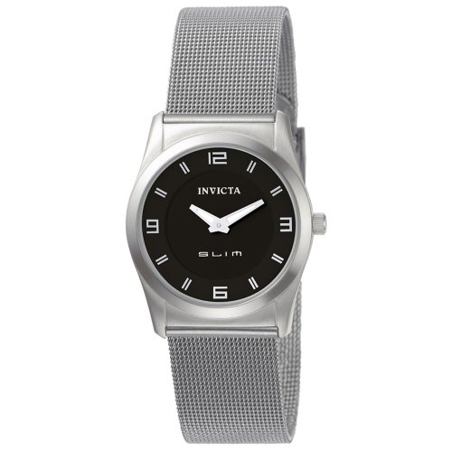 Invicta Women's 5163 Slim Collection Round Stainless Steel Mesh Watch