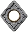 Sandvik Coromant CCMT Carbide Turning Insert, GC4225 Grade, Multi-Layer Coating, 80 Degree Diamond Shape, PF Chip Breaker, 2(1.5)0 Insert Size, 0.094