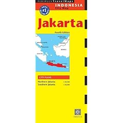 Jakarta City Map (Periplus Maps)