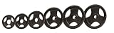 TKO Olympic Rubber Tri-Grip Plate