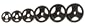 TKO Olympic Rubber Tri-Grip Plate