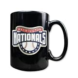Washington Nationals 15oz Black Ceramic Mug