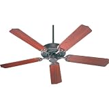 Quorum Fans 77525-44 52 Capri Traditional Energy Star Toasted Sienna Ceiling Fan