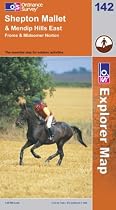 Shepton Mallet and Mendip Hills East (Explorer Maps) (OS Explorer Map)
