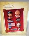 Hallmark Keepsake Ornament - The Peanuts Games (Set of 4) Snoopy, Woodstock, Charlie Brown and Lucy (2004) - QXI8691