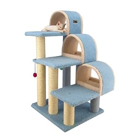 Armarkat Sky Blue Cat scratching post B3803