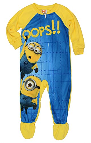 Despicable Me Minions Boys Fleece Sleeper Pajamas (Toddler/Little Kid)
