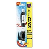 doubleClick Ballpoint Pen/Mechanical Pencil Combo, 0.5MM Lead, Black Ink AVE49818