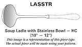 Chatelaine Home-Wallace Wickham (Silverplate) Soup Ladle with Stainless Bowl HC, Sterling Silver