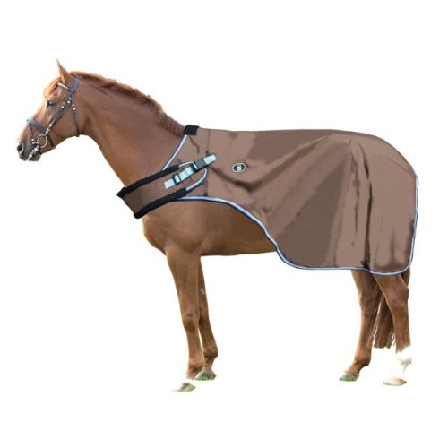 PFIFF F&uuml;hranlagendecke, braun, Full/Warmblut, 100261-50-Full