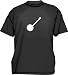banjo silhouette logo Men's tee Shirt in 12 colors Small thru 6XL Image