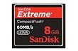SanDisk ExtremeCompact Flash 8GB Speicherkarte