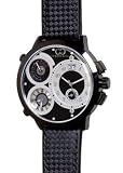 Curtis & Co. Big Time Airlock 57mm Black Series Black Dial Swiss Made Limited Edition Watch