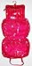 Victoria's Secret Signature Pink Red Stripe Cosmetic Travel Tote Versatile Hanger Bag