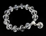 Crystal Clear Single Strand Eternity Swarovski Crystal Bracelet