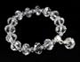 Crystal Clear Single Strand Eternity Crystal Bracelet