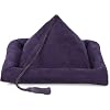 Peeramid Bookrest Pillow- Eggplant Purple