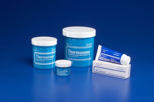 HealthPersonalCare: THERMAZENE Cream  1% Silver Sulfadiazine Cream  400g Jar  8884473400J 