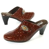 Helle Comfort -- *Kassia Brown -- Women's Shoes,Comfort Shoes,Clogs/Mules