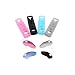 Micropix - Nintendo Wii Remote & Nunchuk Silicone Pack x 4 (Black,Blue,White,Pink)