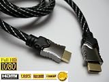 Premium Gold Plated High Speed HDMI HDMI M/M Cable Version for PS3, Blu Ray DVD, Xbox 360 6 Feet / High Gloss Charcoal Silver Connectors with Nylon Mesh Version 1.3b Category 2 Certified Cable 41YCxDBbASL. SL160 Premium Gold Plated High Speed HDMI HDMI M/M Cable Version for PS3, Blu Ray DVD, Xbox 360 6 Feet / High Gloss Charcoal Silver Connectors with Nylon Mesh Version 1.3b Category 2 Certified Cable