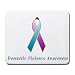 Domestic Violence Awareness Ribbon Mouse Pad