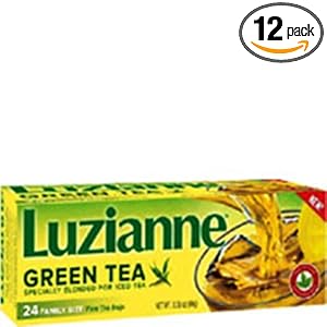 Luzianne Green Tea Family Size 24 Count