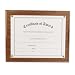 Award-A-Plaque with Blank Certificate, Plexi Cover, 10-1/2