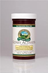 Nature's Sunshine Kidney Activator Dietary Food Combination Supports Bladder and Kidney Health 100 Capsules